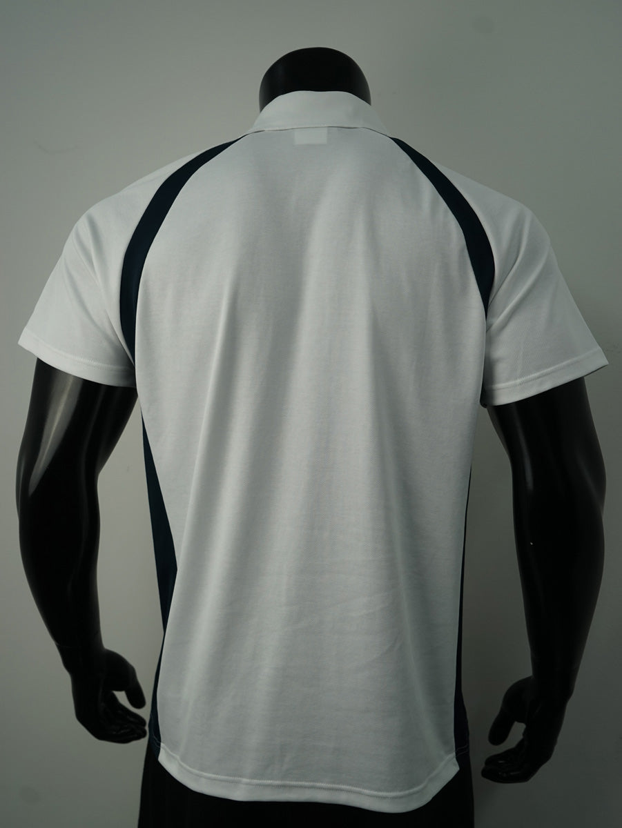 Team Essentials-Mens Short Sleeve Contrast Panel Polo detail