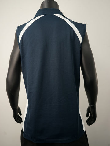 Team Essentials-Ladies Sleeveless Contrast Polo detail