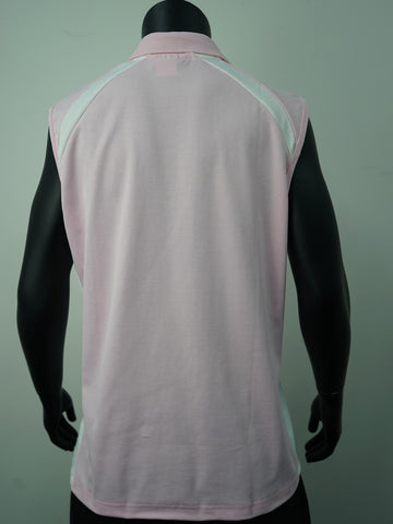 Team Essentials-Ladies Sleeveless Contrast Polo detail