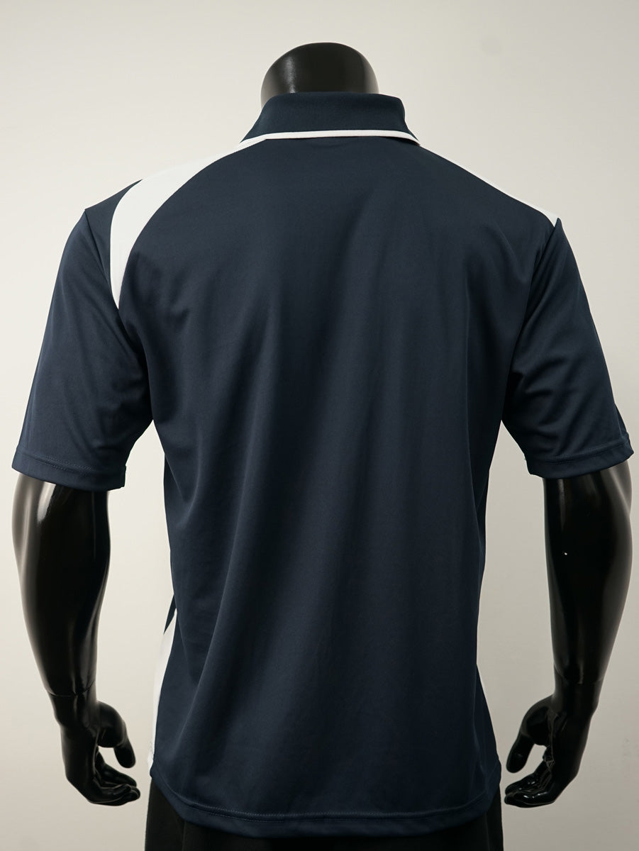 Unisex Adults Asymmetrical Polo detail