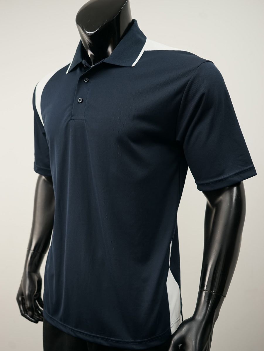 Unisex Adults Asymmetrical Polo detail