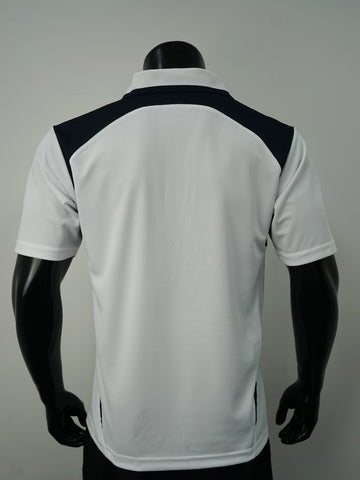 Unisex Adults Honey Comb Contrast Panel Polo detail