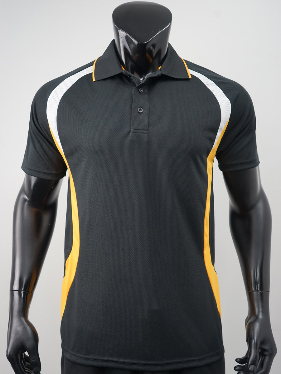 Unisex Adults Sports Panel Polo detail