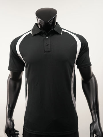 Unisex Adults Sports Panel Polo detail