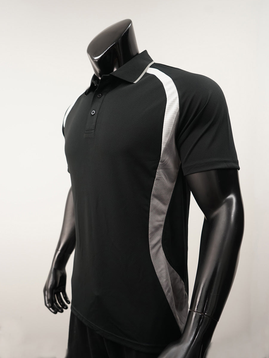 Unisex Adults Sports Panel Polo detail