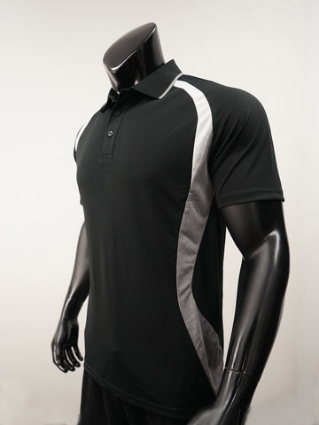 Unisex Adults Sports Panel Polo detail