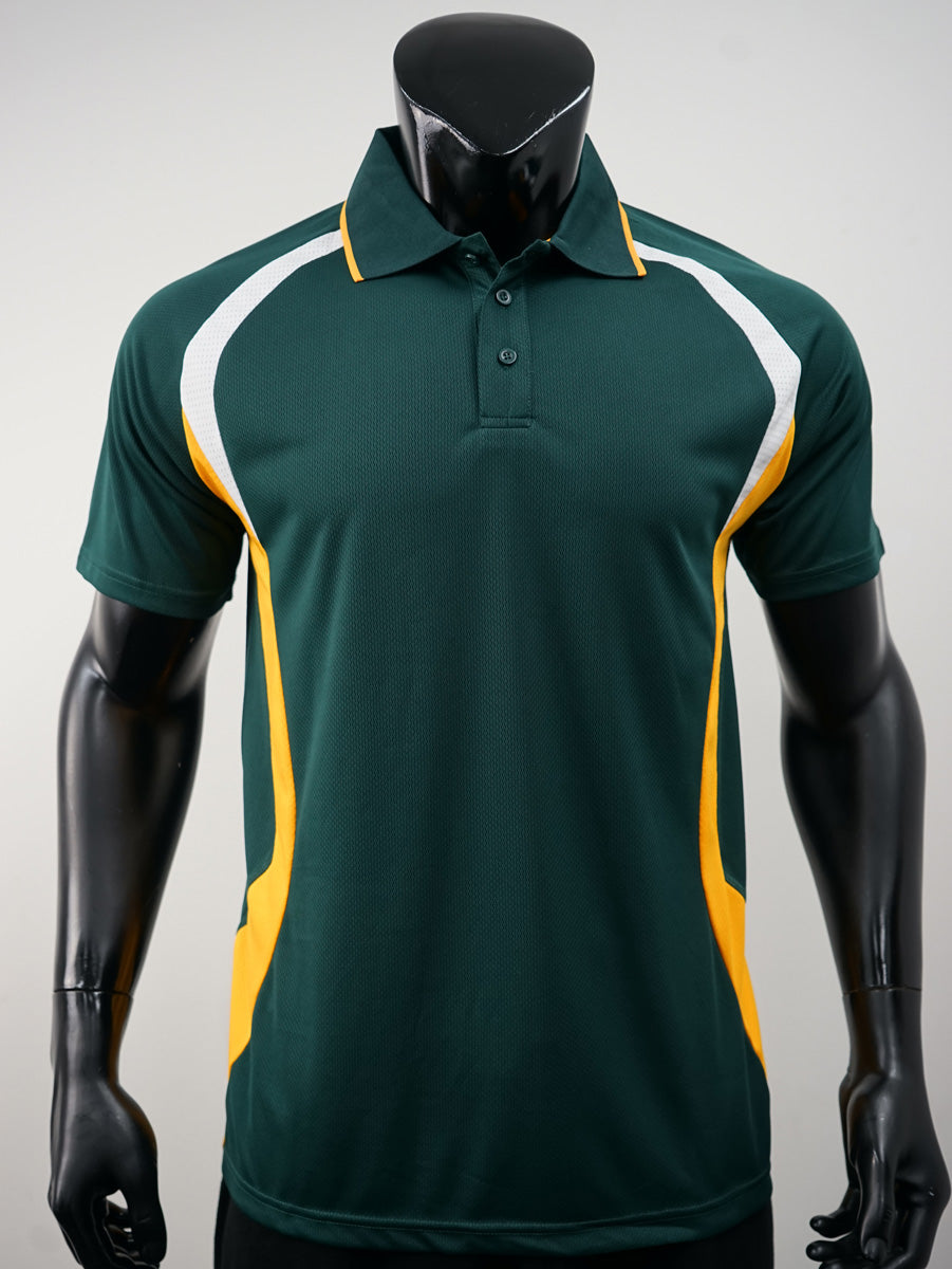 Unisex Adults Sports Panel Polo detail