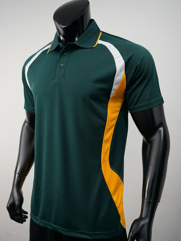 Unisex Adults Sports Panel Polo detail