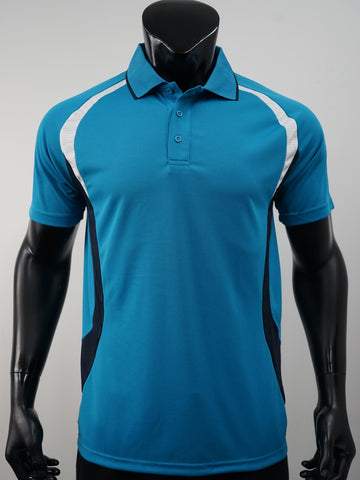 Unisex Adults Sports Panel Polo detail