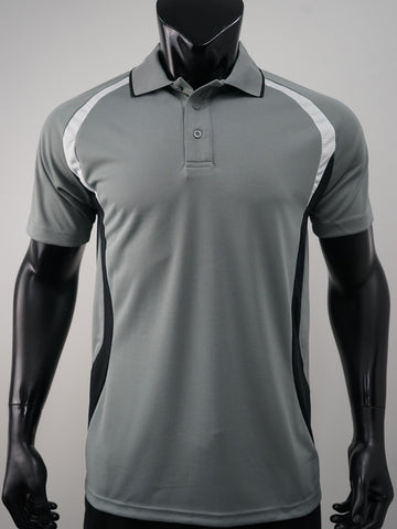 Unisex Adults Sports Panel Polo detail