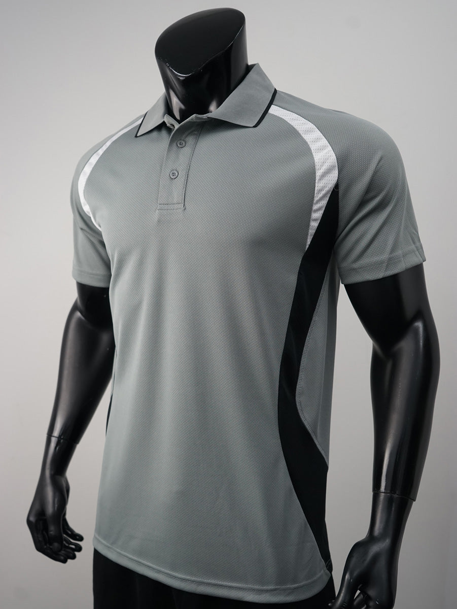 Unisex Adults Sports Panel Polo detail
