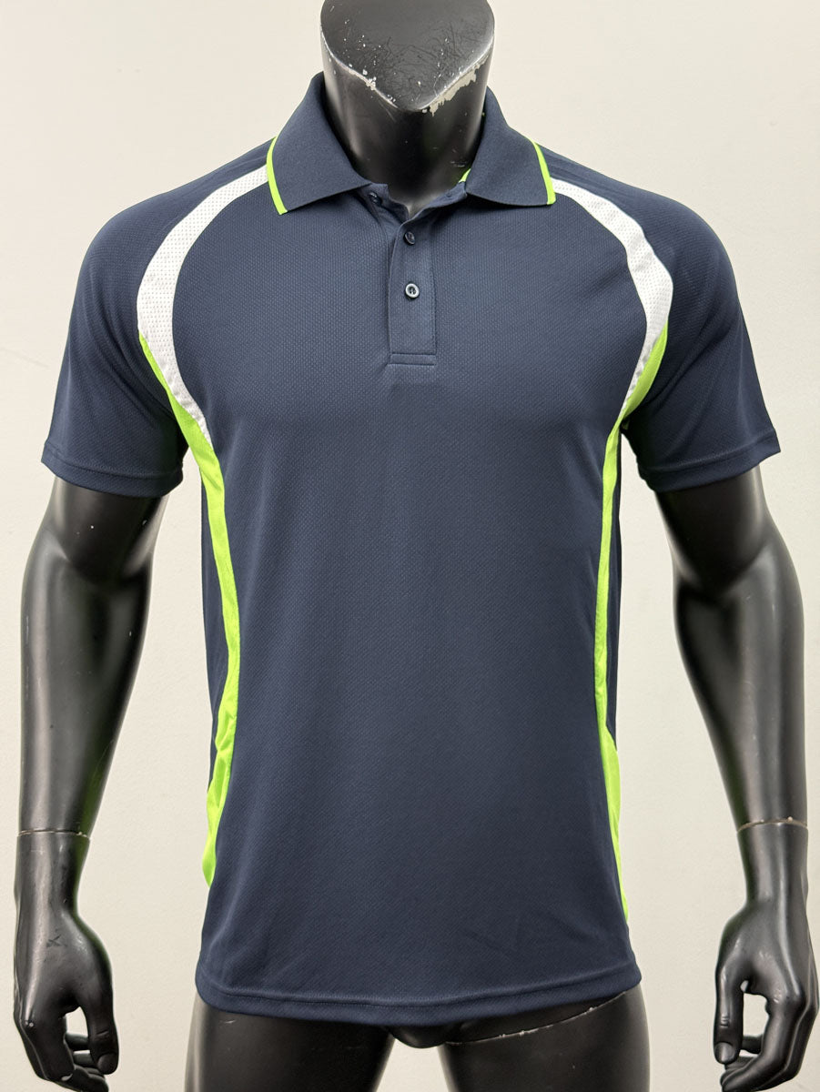 Unisex Adults Sports Panel Polo detail