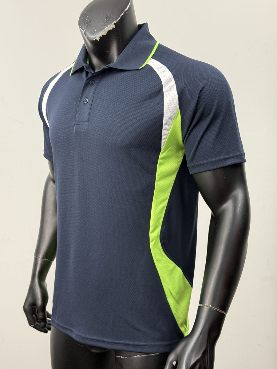 Unisex Adults Sports Panel Polo detail