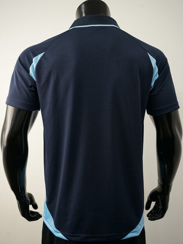 Unisex Adults Sports Panel Polo detail
