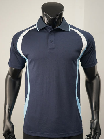 Unisex Adults Sports Panel Polo detail