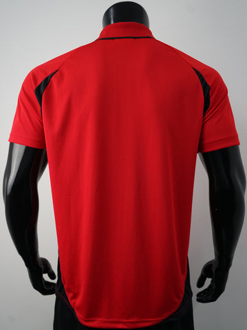 Unisex Adults Sports Panel Polo detail