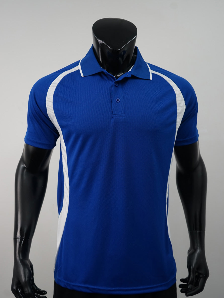 Unisex Adults Sports Panel Polo detail