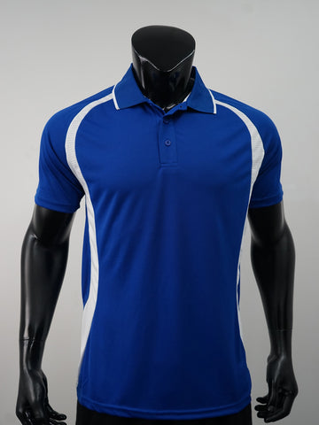 Unisex Adults Sports Panel Polo detail