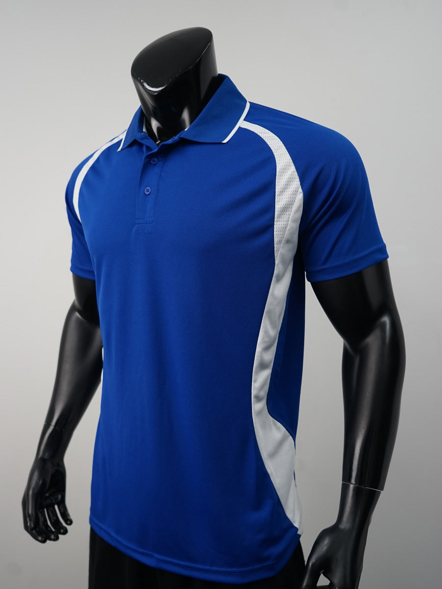 Unisex Adults Sports Panel Polo detail