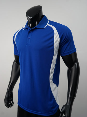 Unisex Adults Sports Panel Polo detail