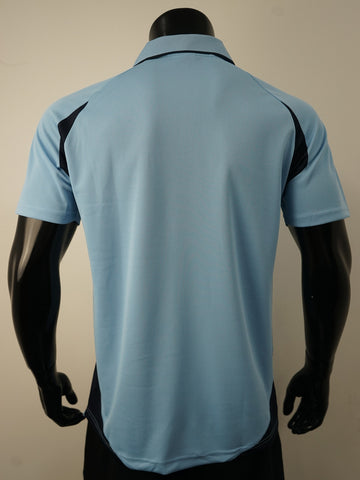 Unisex Adults Sports Panel Polo detail