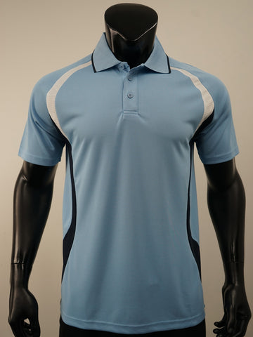 Unisex Adults Sports Panel Polo detail