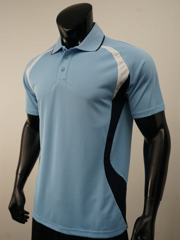 Unisex Adults Sports Panel Polo detail