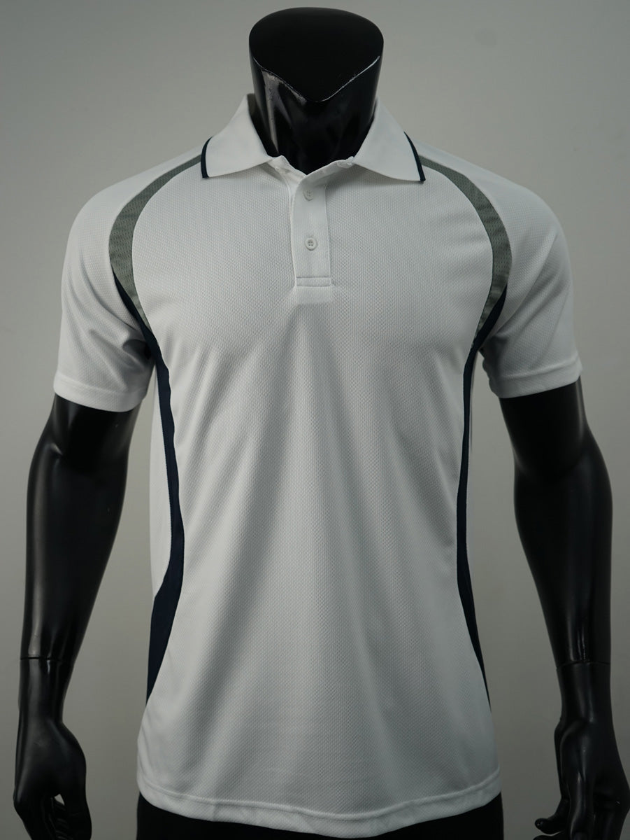Unisex Adults Sports Panel Polo detail