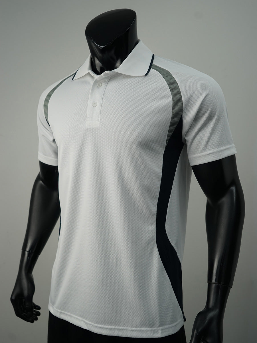Unisex Adults Sports Panel Polo detail