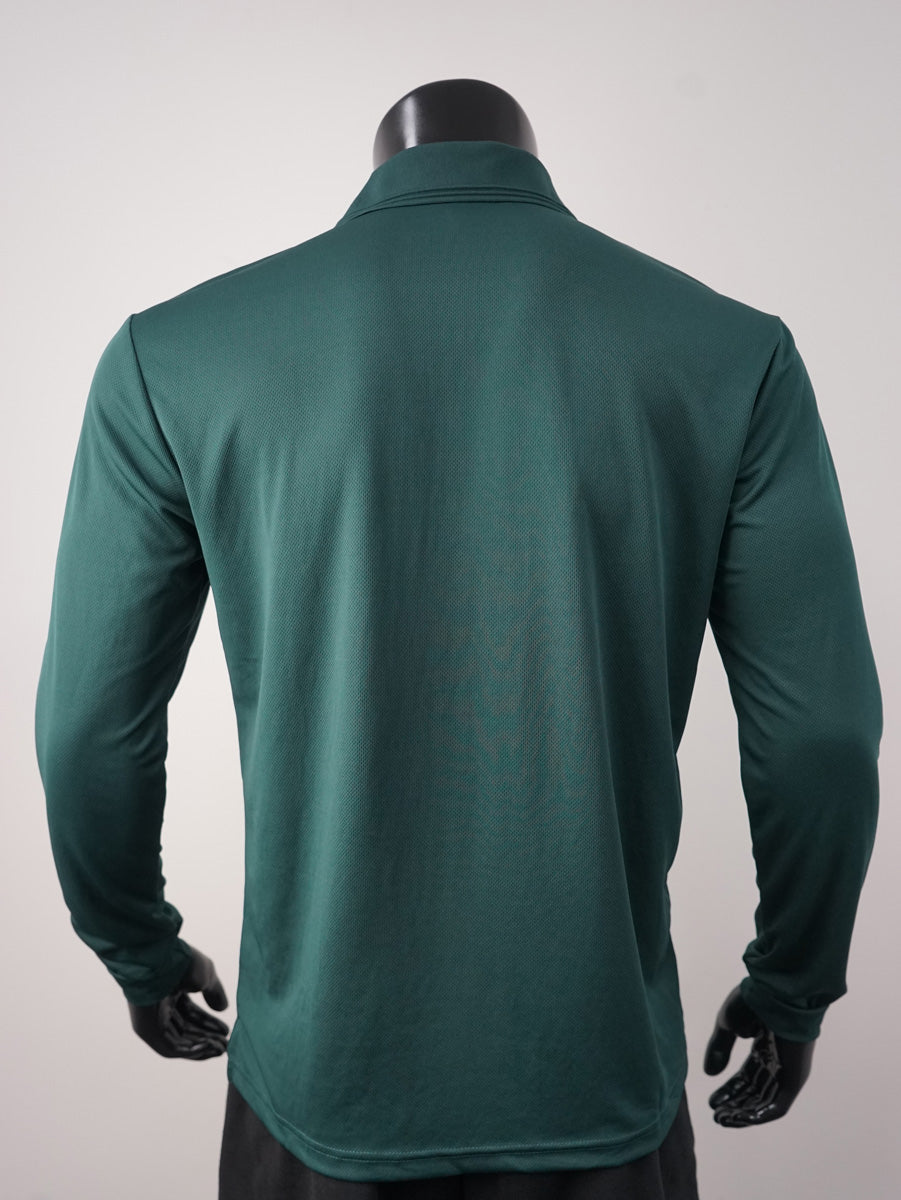 Unisex Adults Sun Smart Long Sleeve Polo detail