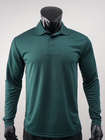 Unisex Adults Sun Smart Long Sleeve Polo detail