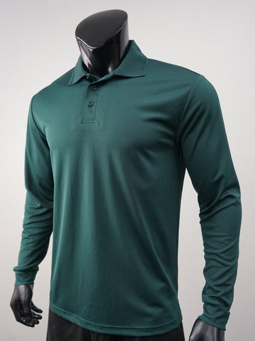 Unisex Adults Sun Smart Long Sleeve Polo detail