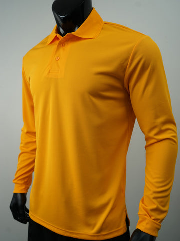 Unisex Adults Sun Smart Long Sleeve Polo detail