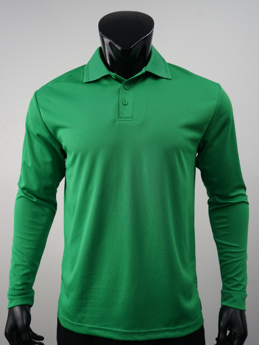 Unisex Adults Sun Smart Long Sleeve Polo detail