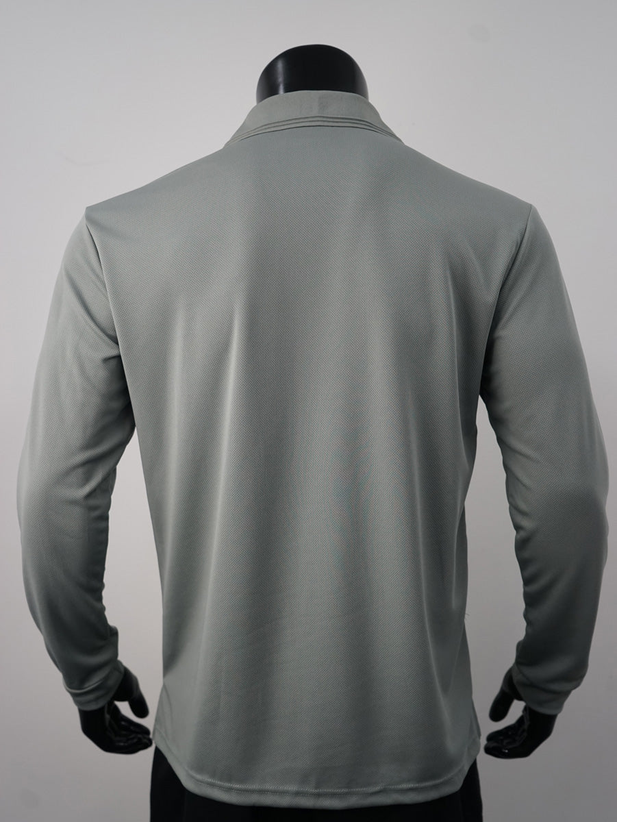 Unisex Adults Sun Smart Long Sleeve Polo detail