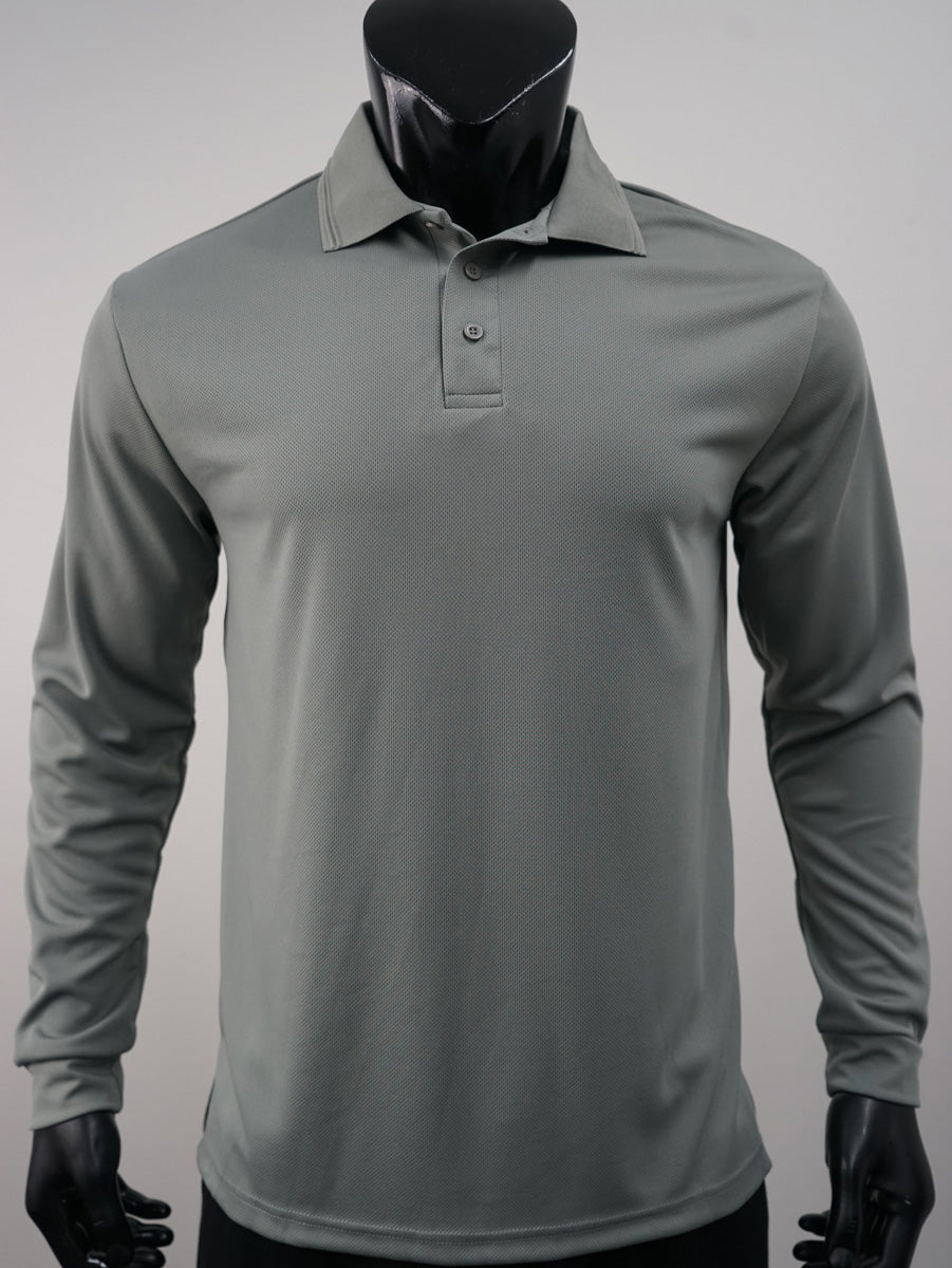 Unisex Adults Sun Smart Long Sleeve Polo detail