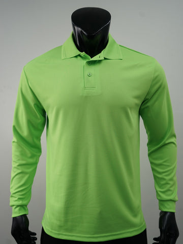 Unisex Adults Sun Smart Long Sleeve Polo detail