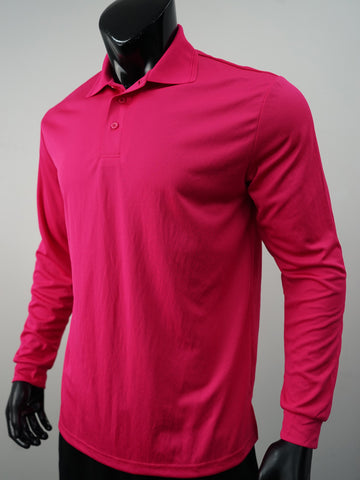 Unisex Adults Sun Smart Long Sleeve Polo detail