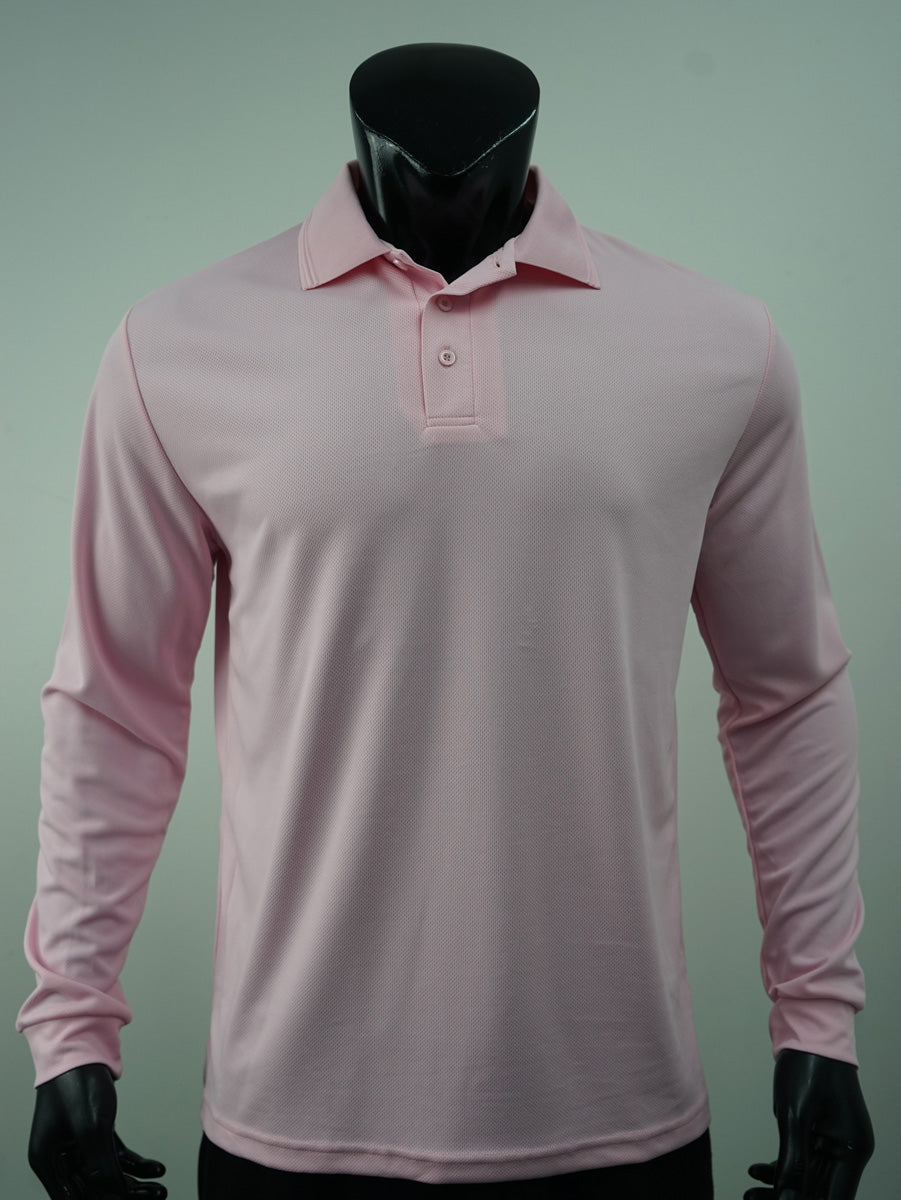 Unisex Adults Sun Smart Long Sleeve Polo detail