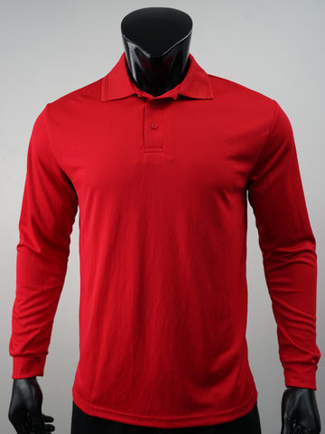 Unisex Adults Sun Smart Long Sleeve Polo detail