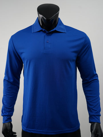 Unisex Adults Sun Smart Long Sleeve Polo detail