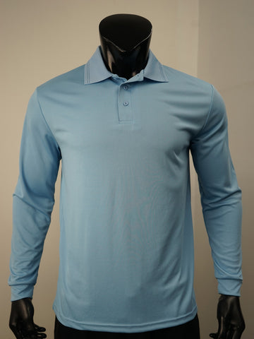 Unisex Adults Sun Smart Long Sleeve Polo detail