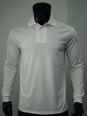 Unisex Adults Sun Smart Long Sleeve Polo detail