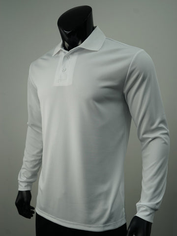 Unisex Adults Sun Smart Long Sleeve Polo detail