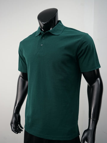 Short Sleeves School Polo detail