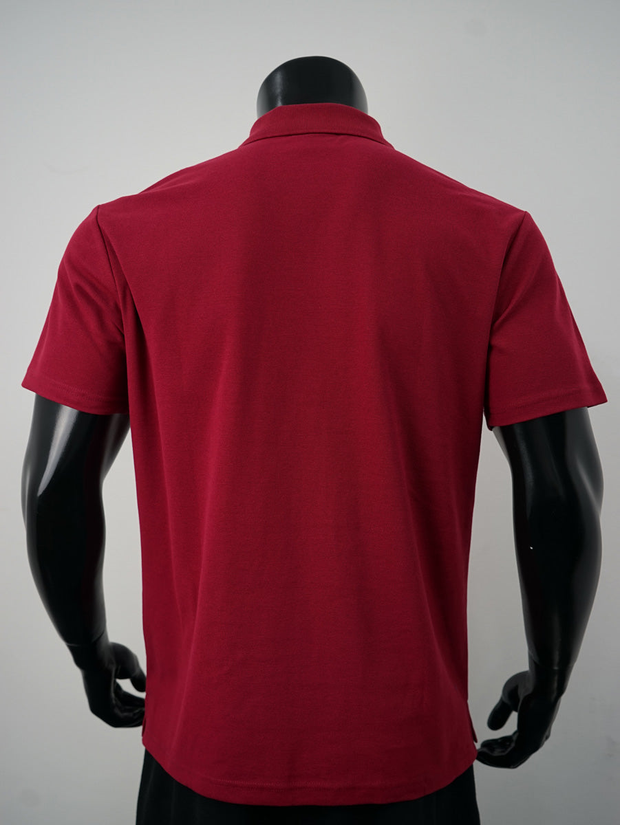 Short Sleeves School Polo detail