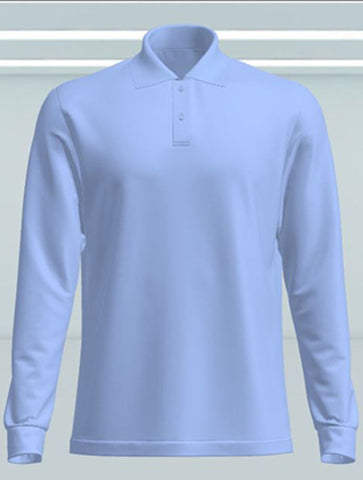 Long Sleeves School Polo, Bocini