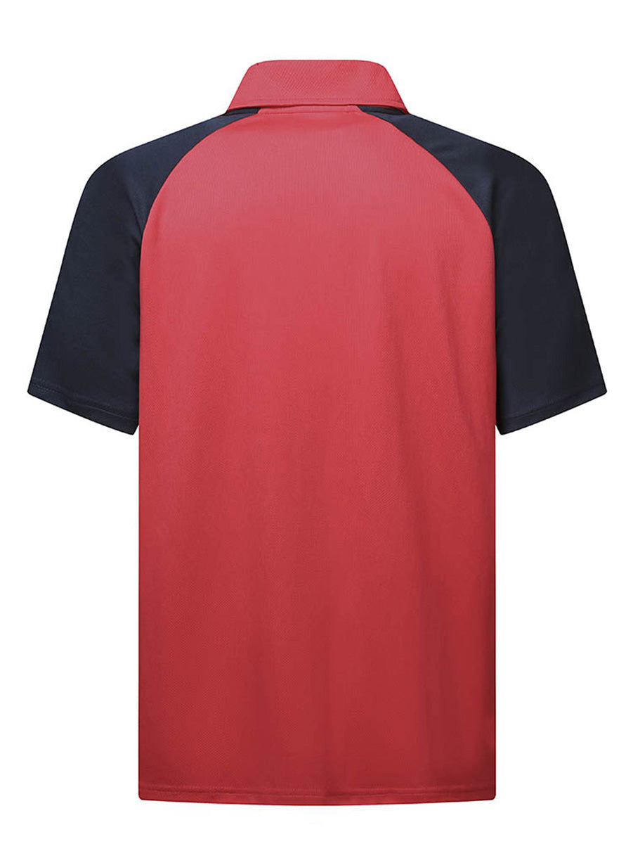 Vibrant Edge Polo detail
