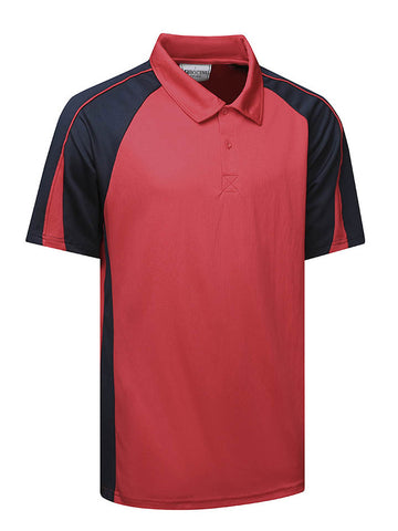 Vibrant Edge Polo detail