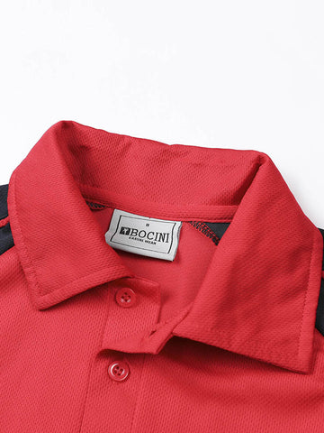 Vibrant Edge Polo detail
